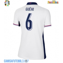 Camisa de time de futebol Inglaterra Marc Guehi #6 Replicas 1º Equipamento Feminina Europeu 2024 Manga Curta
